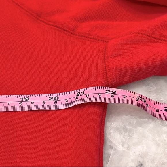 PINK Victoria’s Secret Red Varsity Crewneck Sweatshirt - Picture 10 of 10